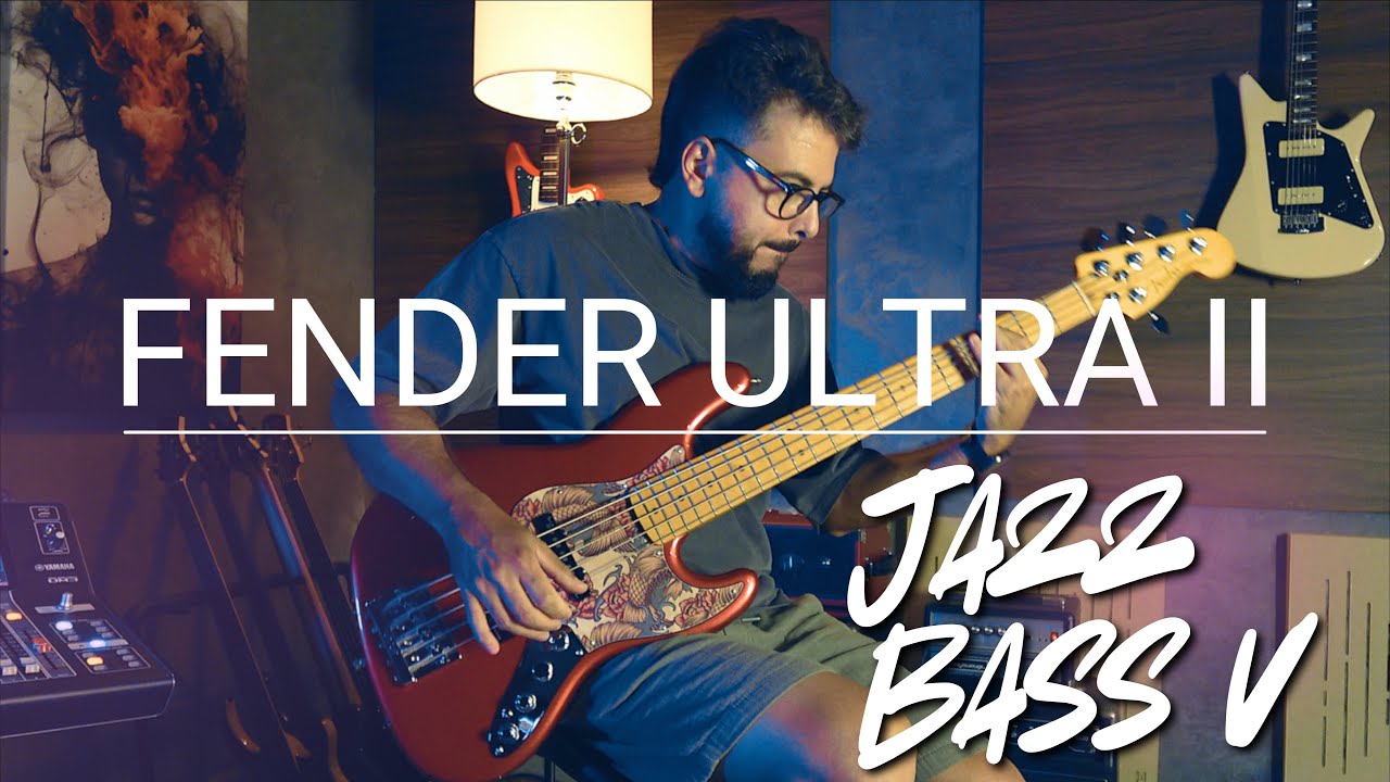 FENDER AMERICAN ULTRA II V BASS REVIEW