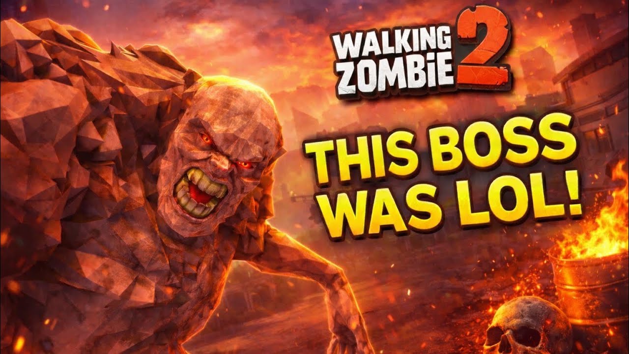 This Boss Was Way Too Easy 😭 | Walking Zombie 2 PART-13