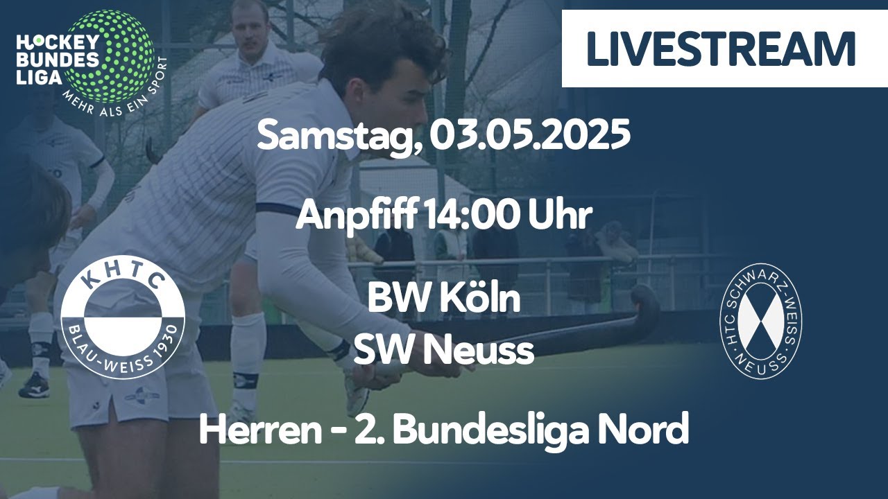 Herren - 2. Bundesliga Nord - BW Köln vs. SW Neuss (11. Spieltag - Feldsaison 2024/2025)