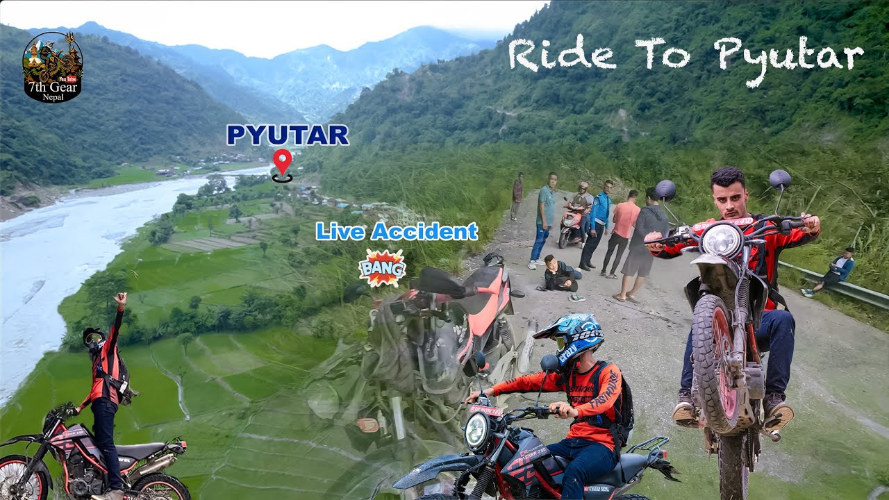 PYUTAR LALITPUR A HIDDEN GEM - live accident dekhiyo 🥶|| wheelie All day 😳
