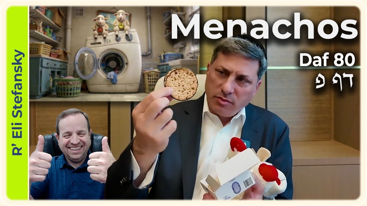 Даф Йоми Менахос Даф 80, автор Р. Эли Стефанский