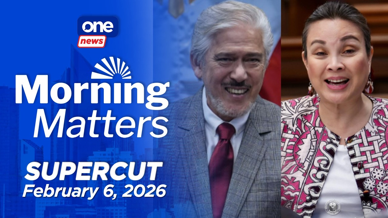 Sotto unveils plan to elect Legarda as first woman Senate president | Morning Matters Supercut