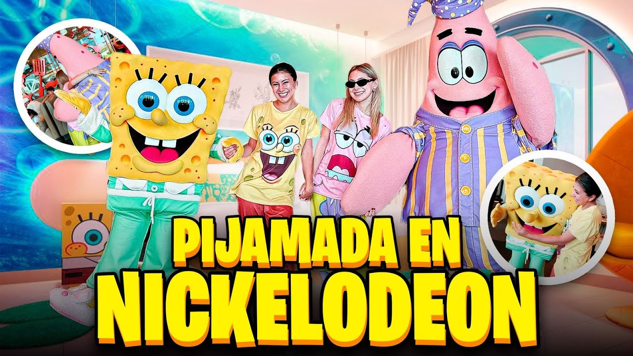 DESAYUNAMOS CON LOS PERSONAJES DE NICKELODEON 🥰✨ | Hermanas JM