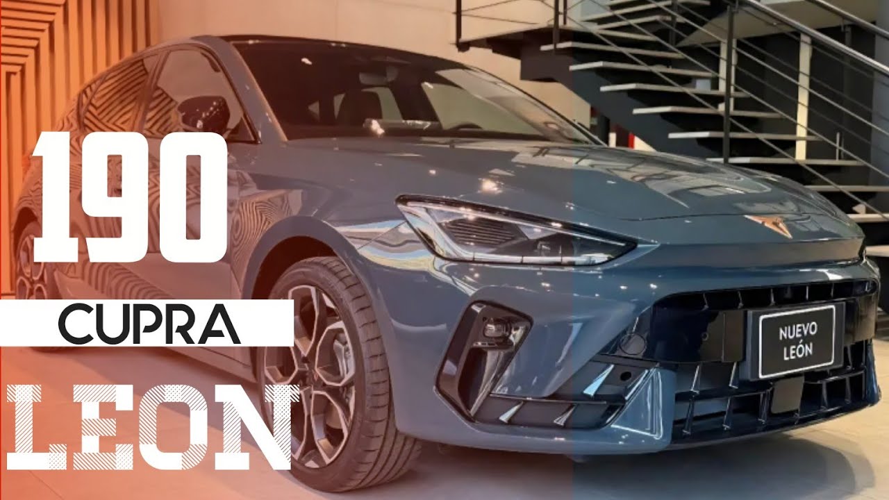 Cupra leon 2026 190 HP con enganche de $186,500 y 24 meses de $11,850