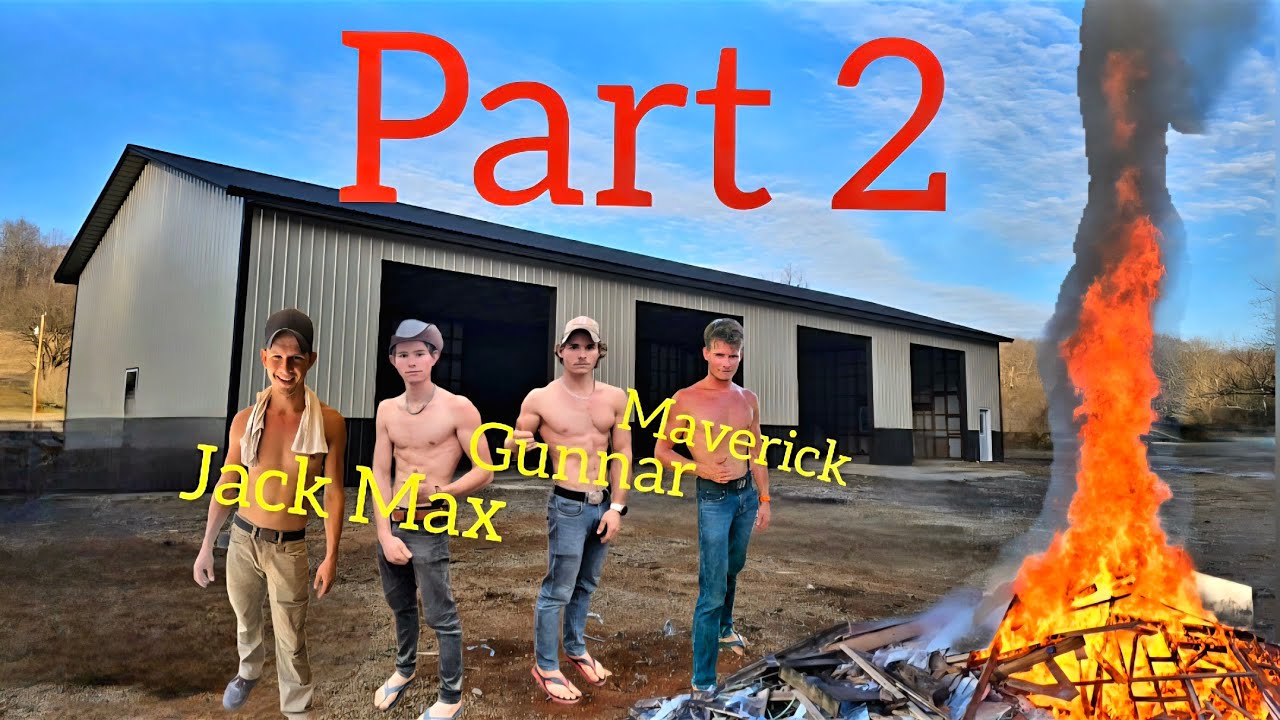We turned a burnt down church into a 40 / 100 + shop.