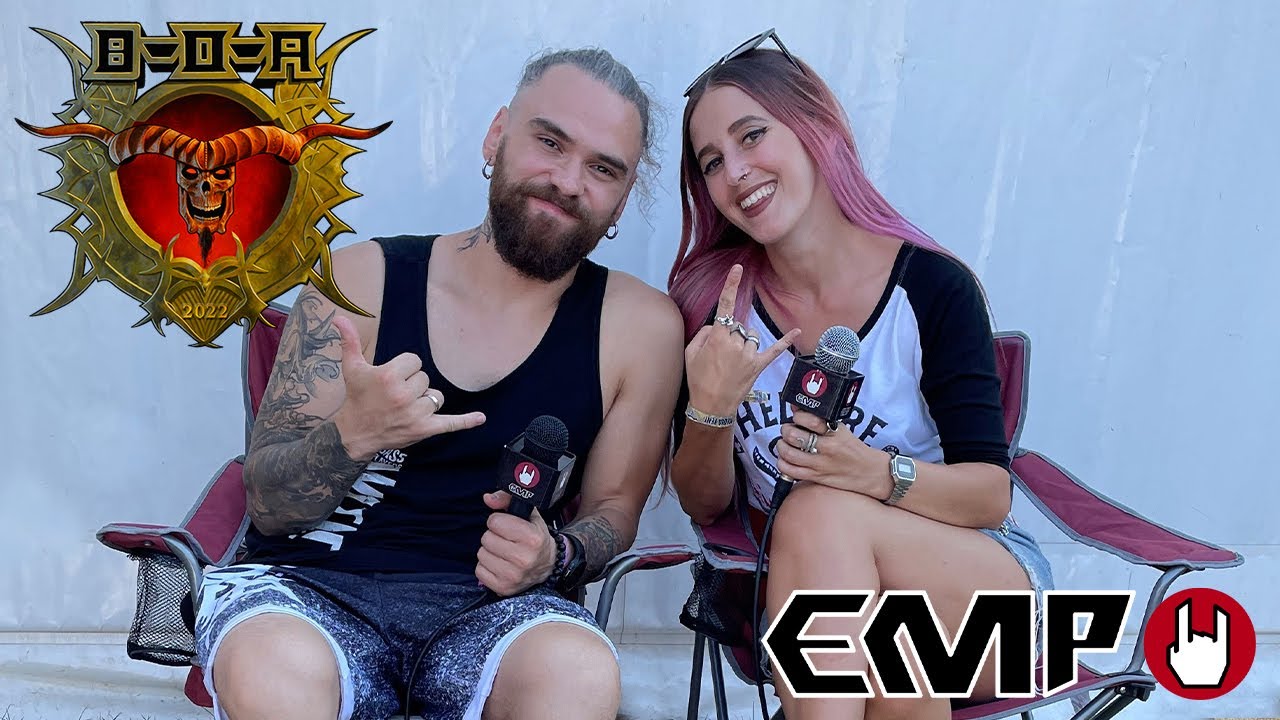 Jinjer - Interview with Eugene Abdukhanov @ Bloodstock Festival 2022!