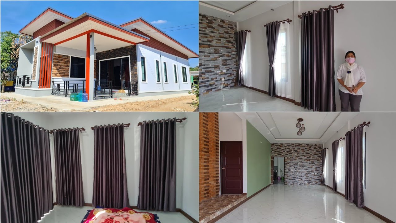 หรูหราอย่างกับโรงแรมกับผ้าม่านของบ้านหลังนี้ งบแค่ หมื่นกว่าๆก็ทำได้