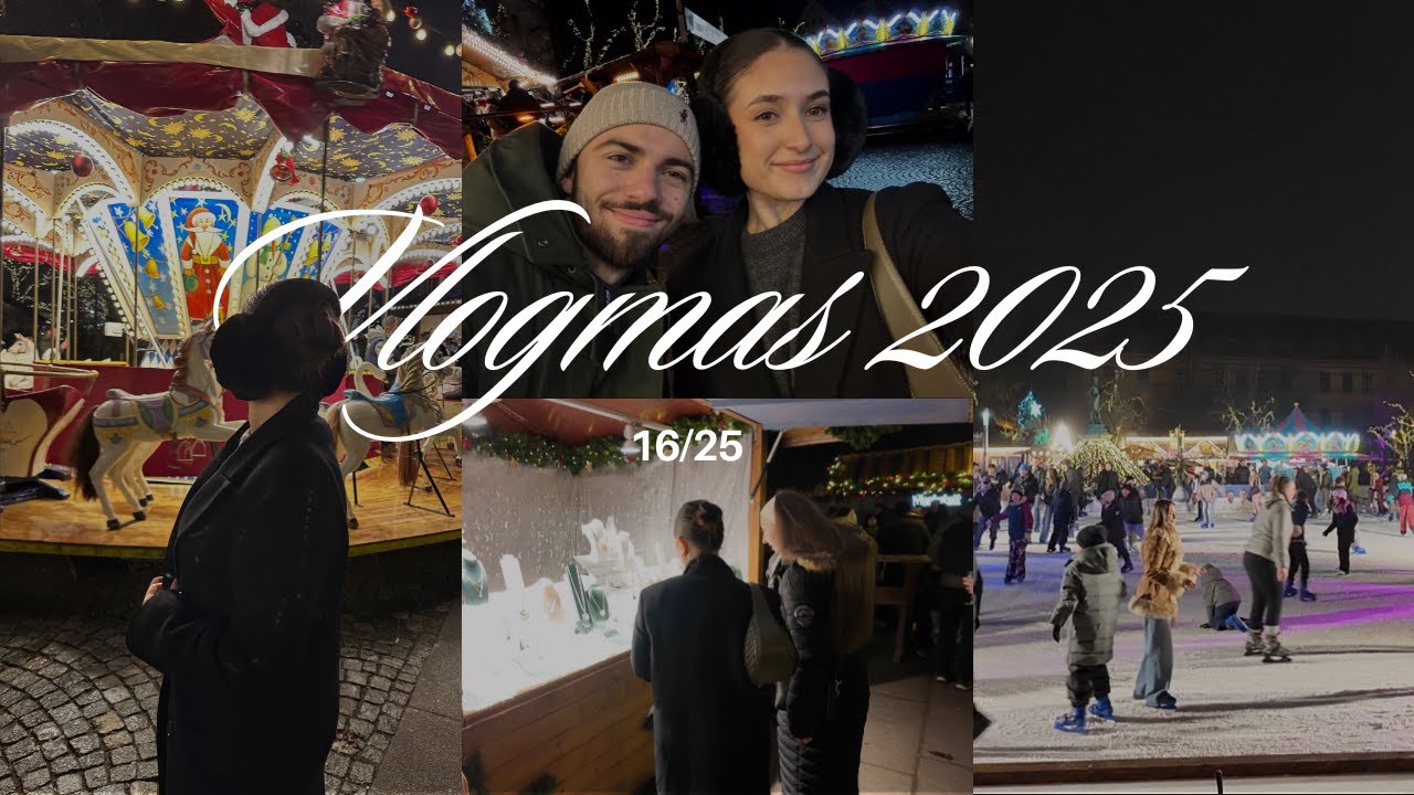 VLOGMAS 16/25 | Nos despedimos de los mercaditos de Navidad (por este año 👀) 🎄🤍