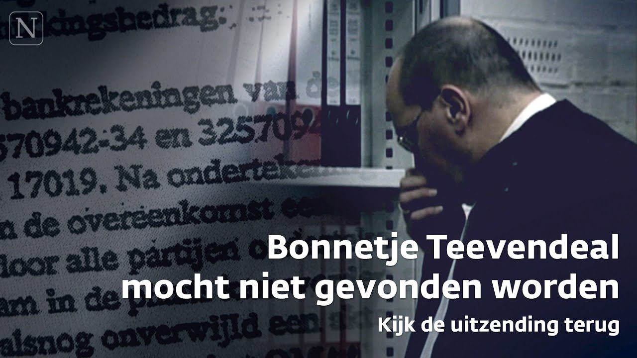 Bonnetje Teevendeal mocht niet gevonden worden.