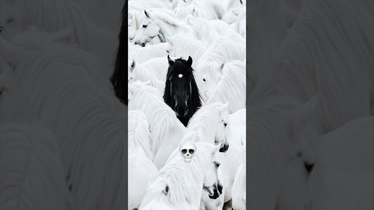POV: You Just Met the Most Unique Horse Ever 🐎🔥 