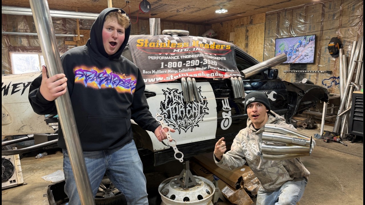 The Beginning of my 8-1 Exhaust!!!