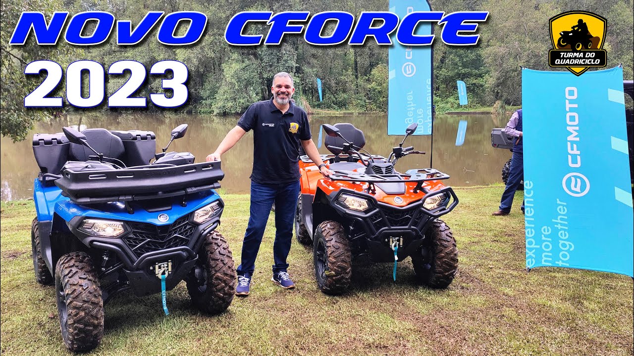 NOVO CFORCE 450L E 520L - LANÇAMENTO 2023