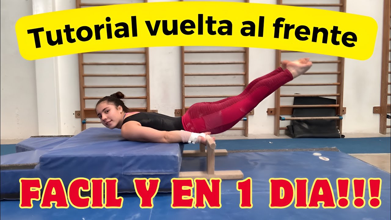 Tutorial vuelta al frente barras gimnasia olimpica