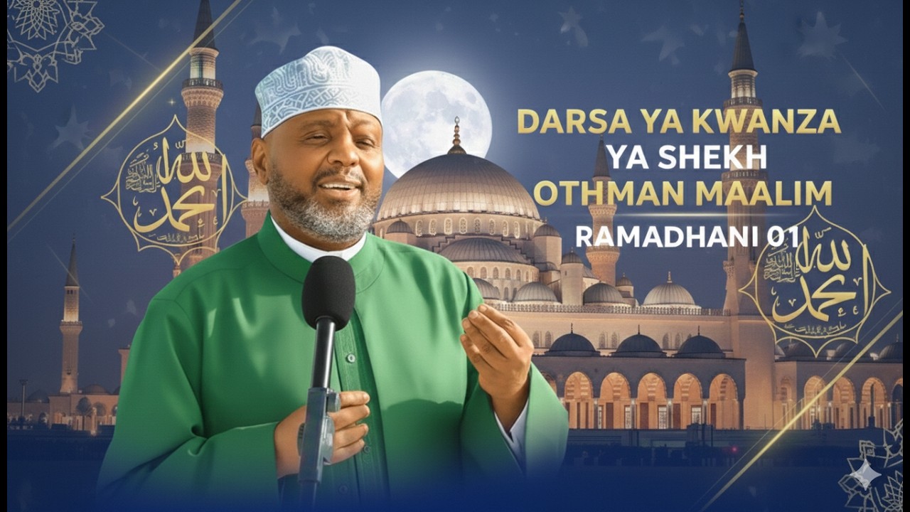 🛑LIVE  DARSA LA SHEIKH OTHMAN MAALIM RAMADHANI 01