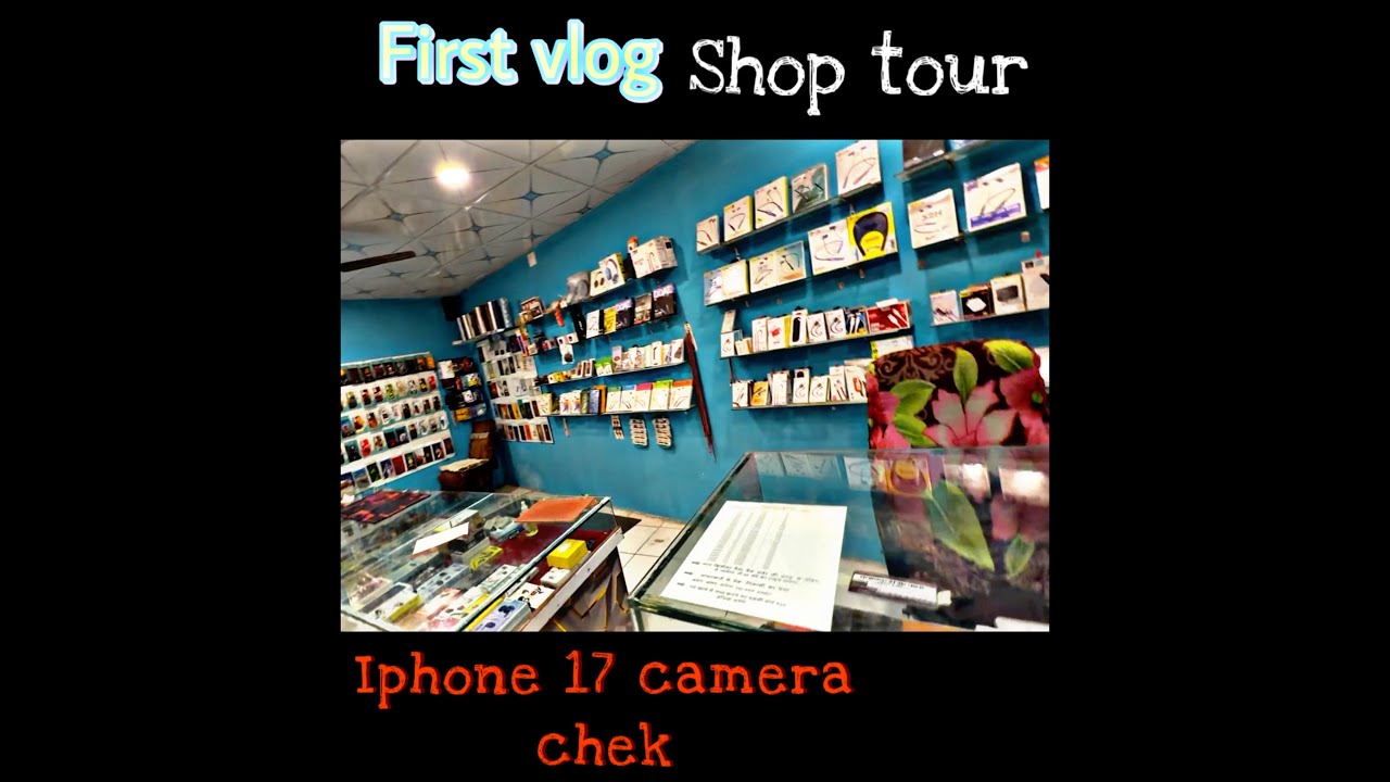 Shop tour // iphone 17 camera test (shop v-1) #shopping #iphone #productreview #vairalvideo 