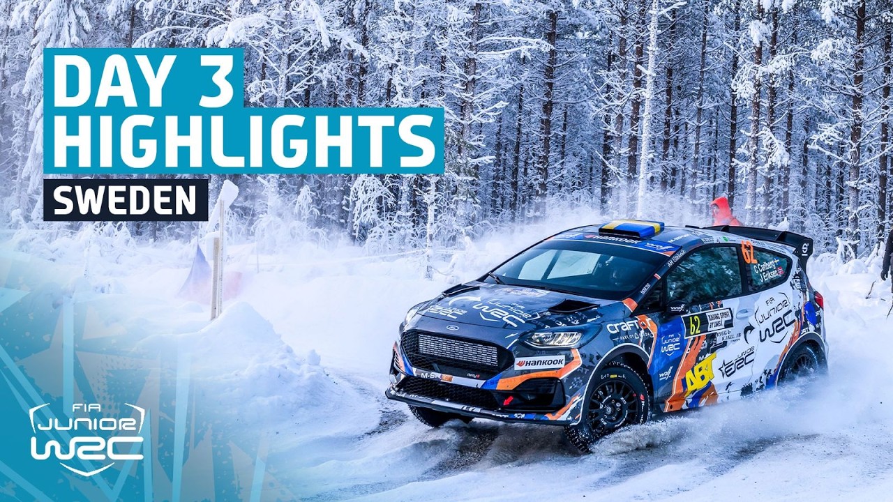 Junior WRC Day 3 Highlights | WRC Rally Sweden 2026