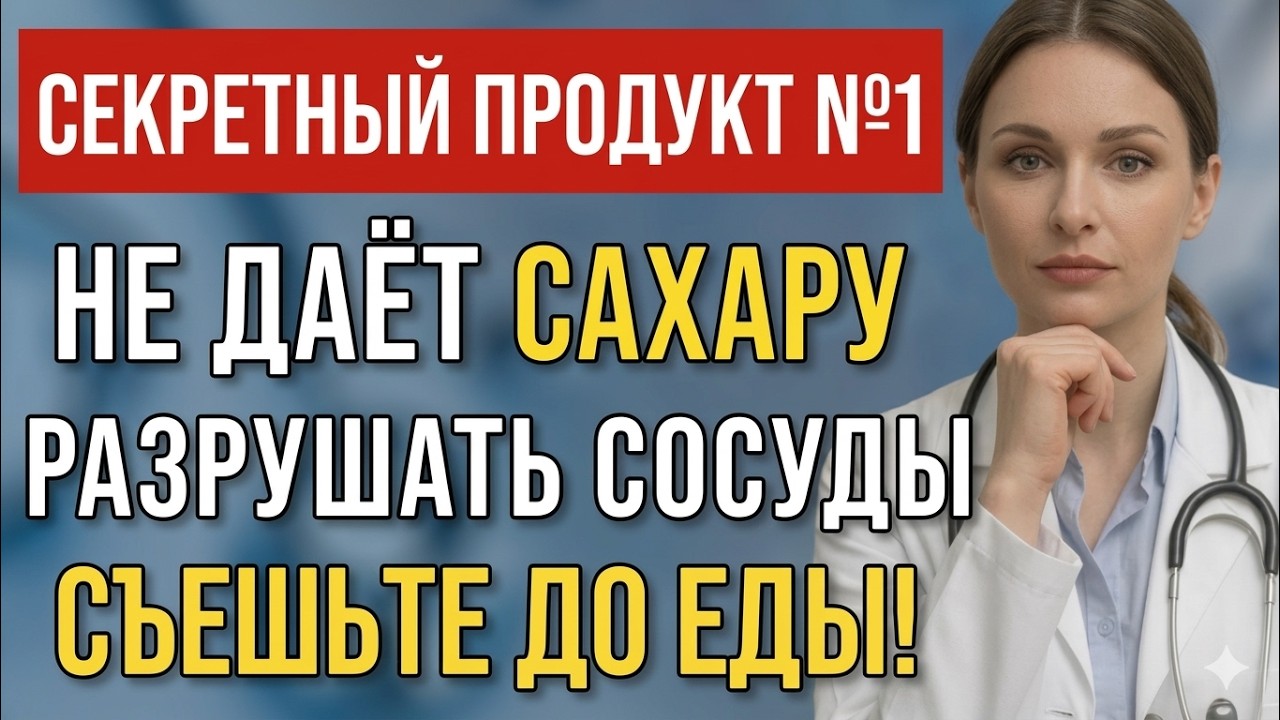 Забудьте о скачках сахара! Спасите сосуды одним продуктом