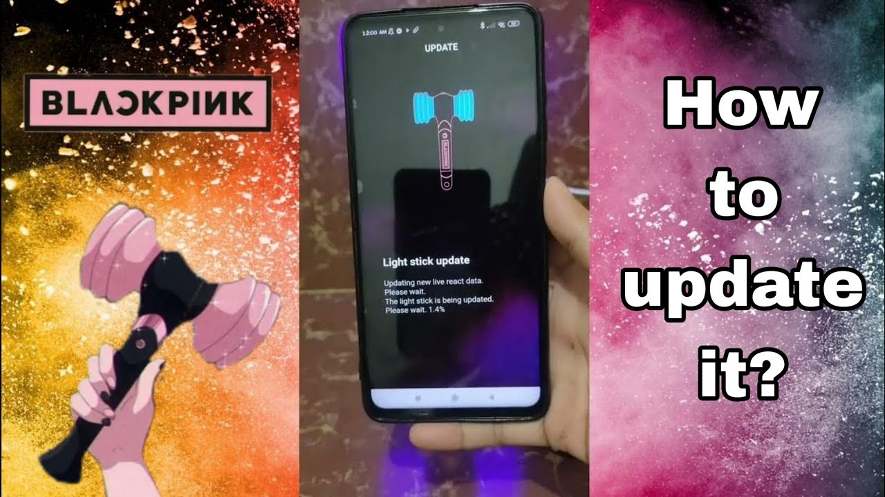 How to Update BLACKPINK LIGHTSTICK Version 2? #blink #tutorial