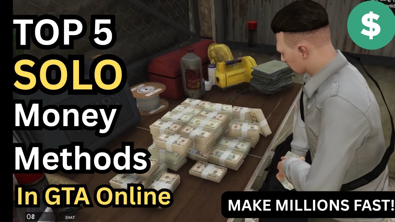 Top 5 SOLO Money Methods in GTA Online (2025) — Make MILLIONS Fast!