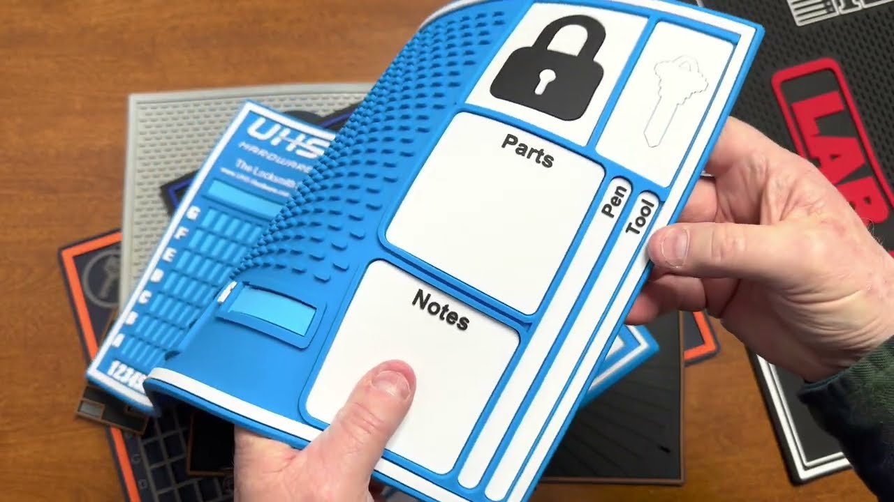 Top 10 Pinning Mats in the USA #locksmith #locksport 