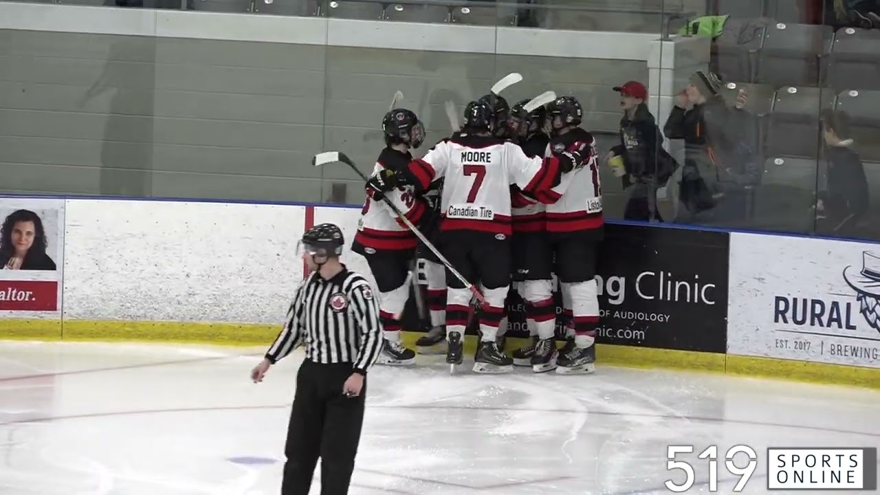 GOJHL - Listowel Cyclones vs Elmira Sugar Kings