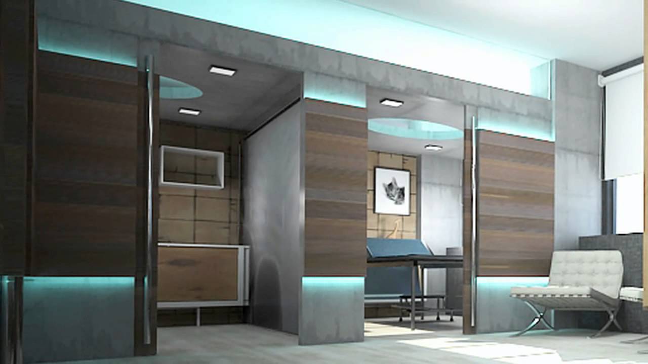 Diseño interior de un centro de fisioterapia y osteopatia