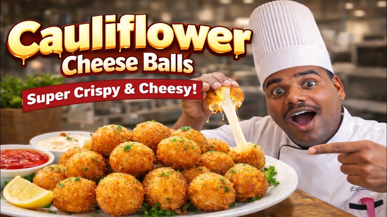 इतना टेस्टी बिना चीज़ के Cheese Balls कभी नहीं खाया बनाने में बहुत ही आसान |Couliflower Cheese Balls