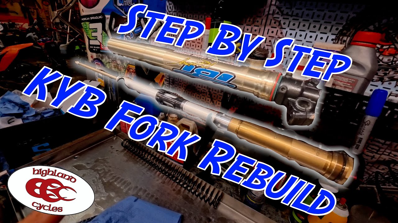 Step-by-Step KYB SSS Fork Rebuild | Works on WR250F, YZ250 & More