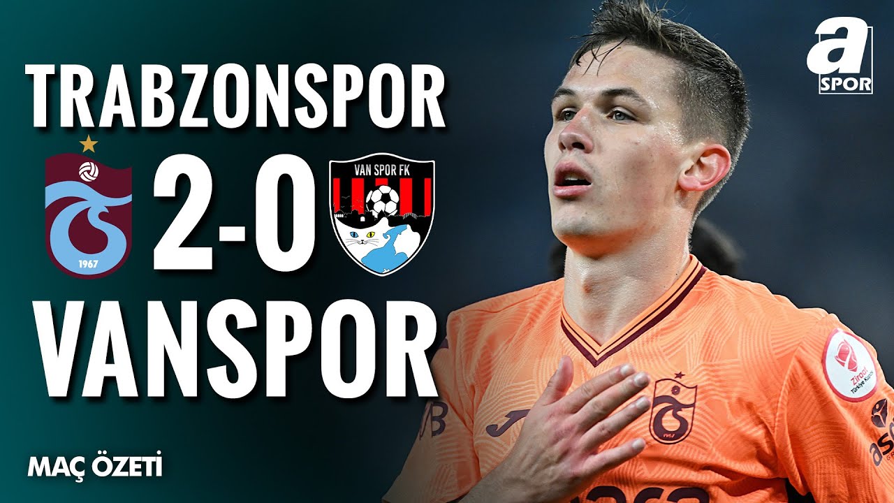 Trabzonspor 2-0 Vanspor | MA&Ccedil; &Ouml;ZETİ | Ziraat T&uuml;rkiye Kupası 4. Tur Ma&ccedil;ı | 03.12.2025