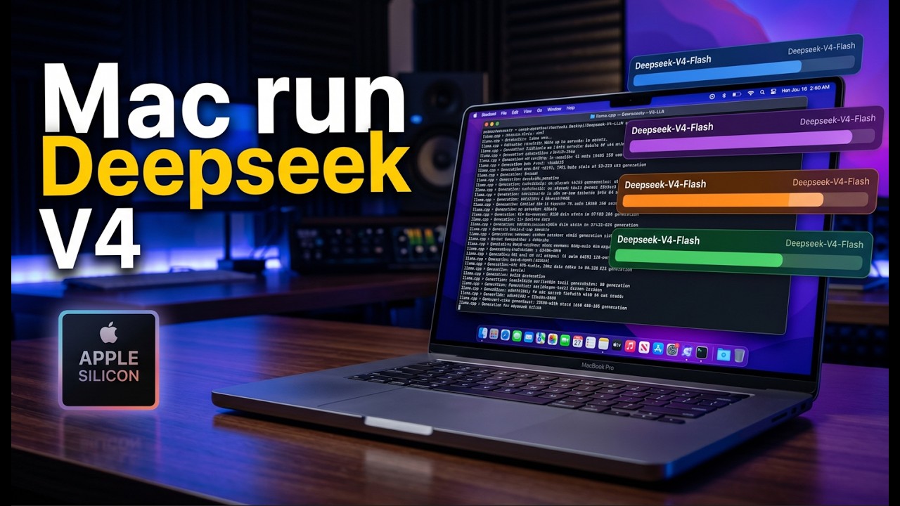 Работает ли Deepseek-V4-Flash на MacBook M5 Max? (Mac Apple Silicon)