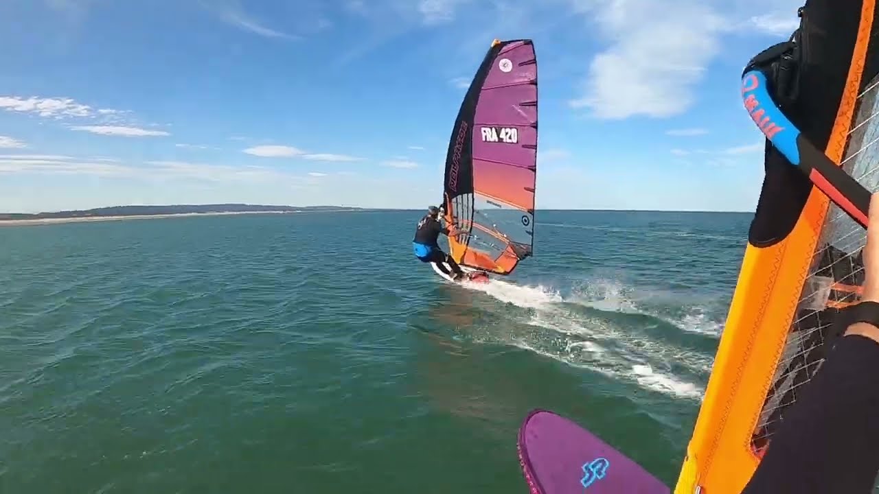 SESSION WINDSURFING VIEILLE NOUVELLE GRUISSAN DU 25 MAI 2025