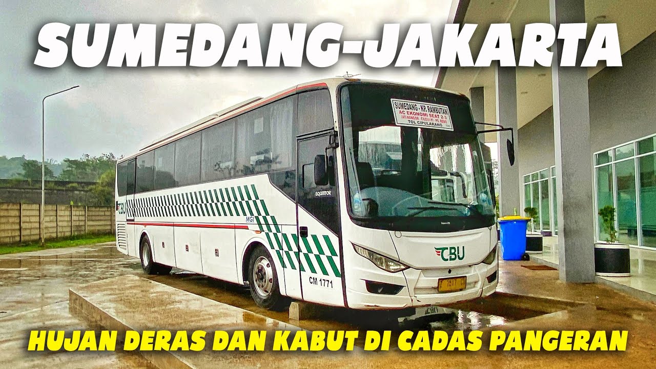 CBU, Raja Baru di Sumedang Raya! Sore yang Syahdu, Trip Bus di Jalur Paling Ikonik dan Bersejarah