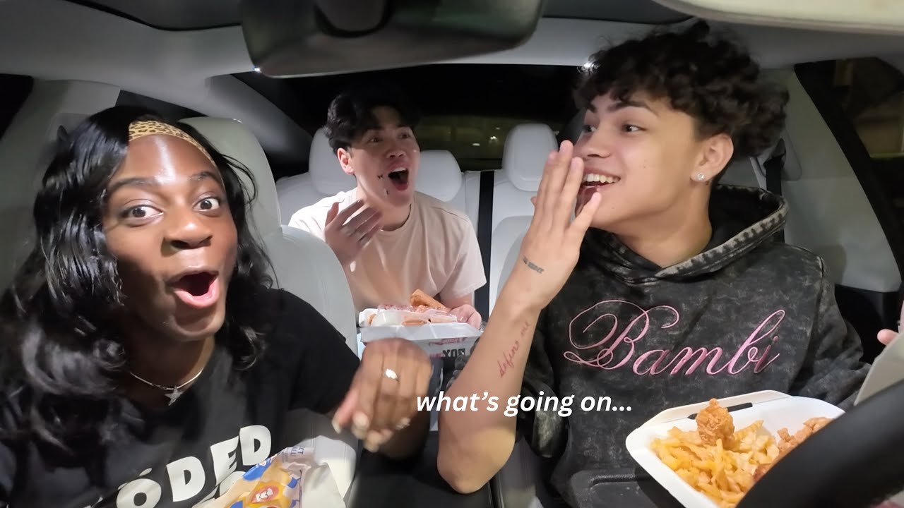 canes mukbang with stei & lourd