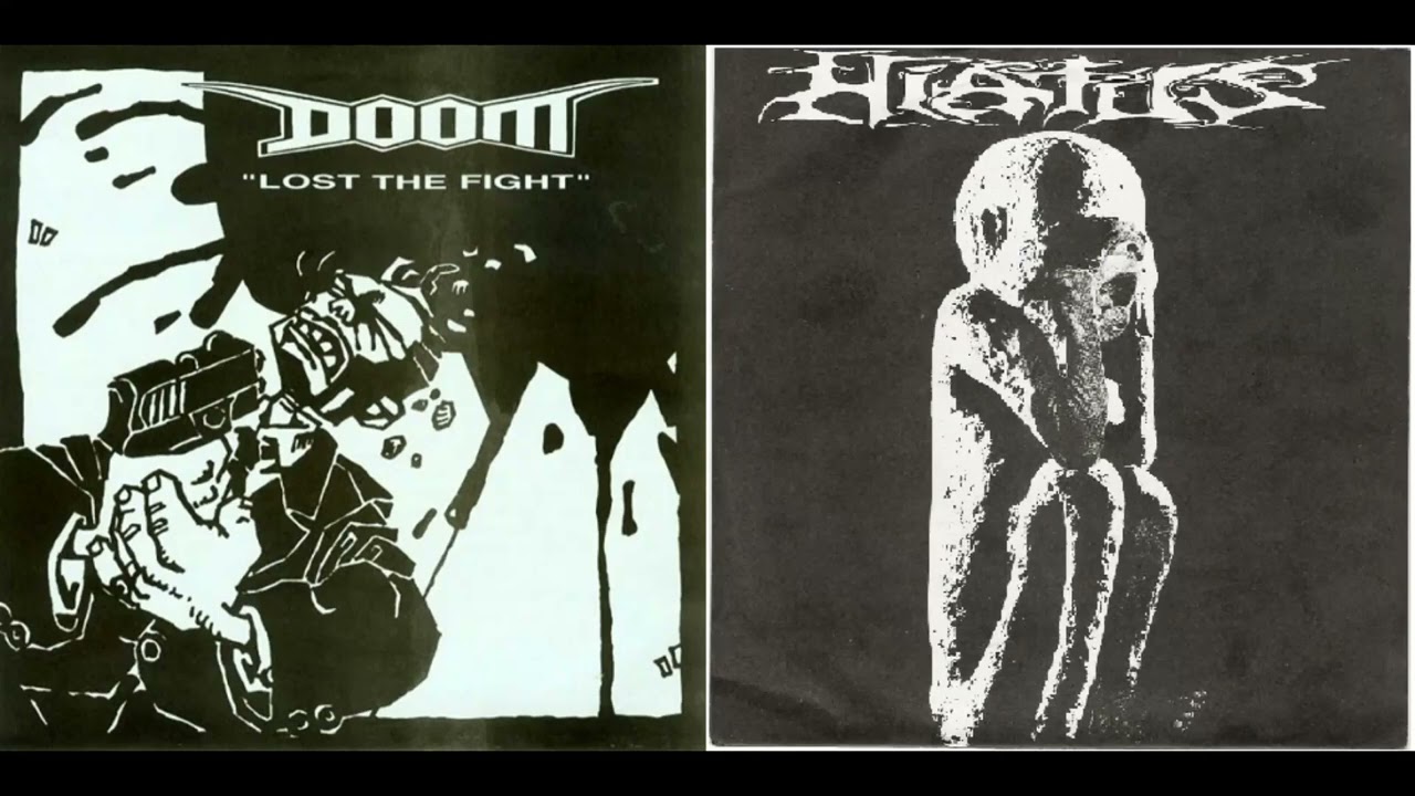 Hiatus  / Doom - Lost The Fight (Full Split  EP 1993)