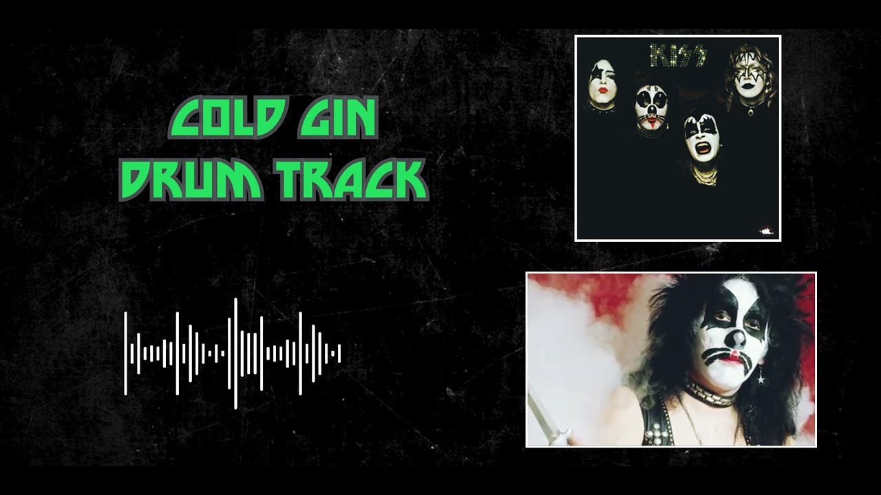 KISS - Cold Gin [Isolated Drum Track - Peter Criss]