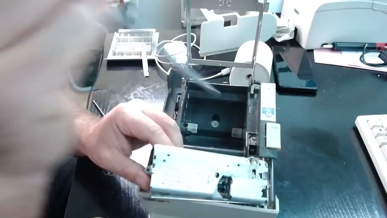 Reparar TM88 impresora epson TPV no corta el papel