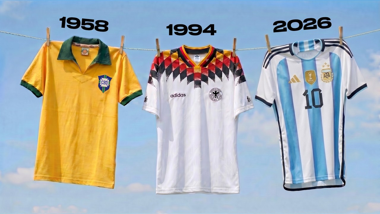WHY WORLD CUP SHIRTS LOOK SO DIFFERENT NOW