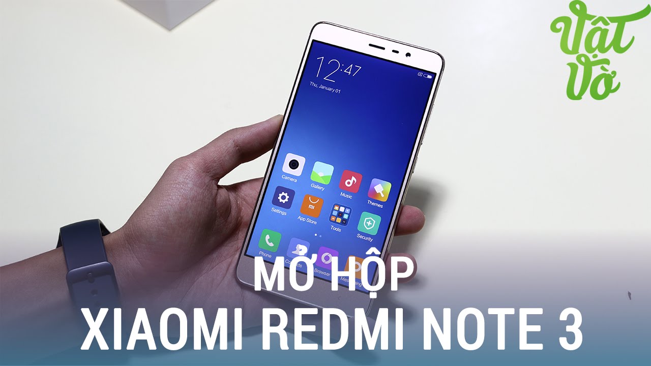 Vật Vờ| Mở hộp & đ&aacute;nh gi&aacute; nhanh Xiaomi Redmi Note 3: 2GB RAM, cảm biến v&acirc;n tay