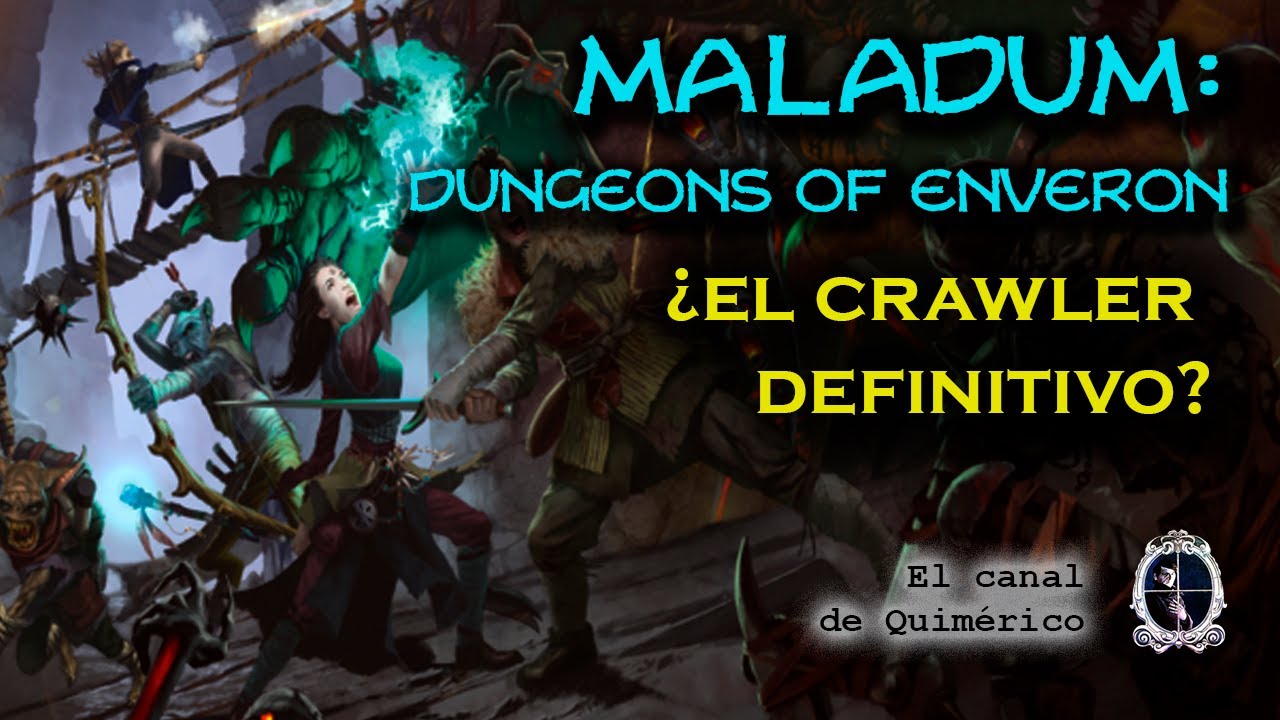 Maladum: Dungeons of Enveron | Unboxing + Primeras impresiones 🔥 ¡Terreno 3D espectacular!