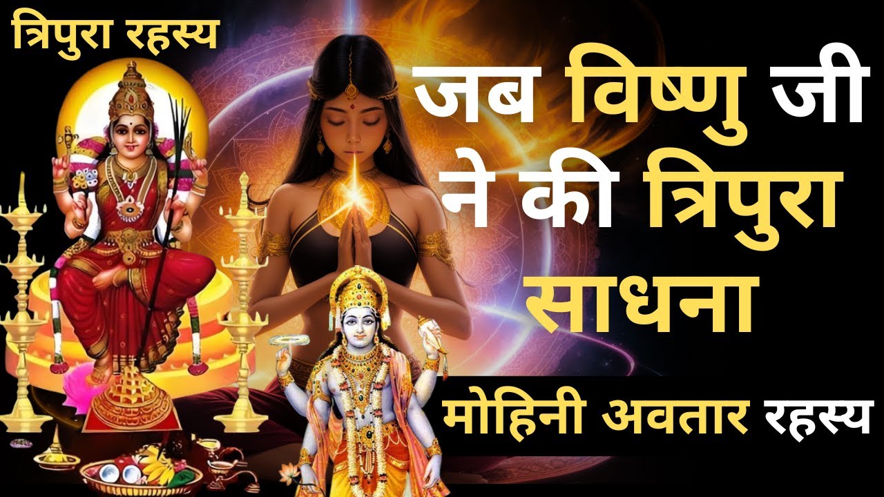 Tripura Rahasya I मोहिनी अवतार I Dus Mahavidya I DATTATREYA I Bala Tripura Sundari I Sri Vidya