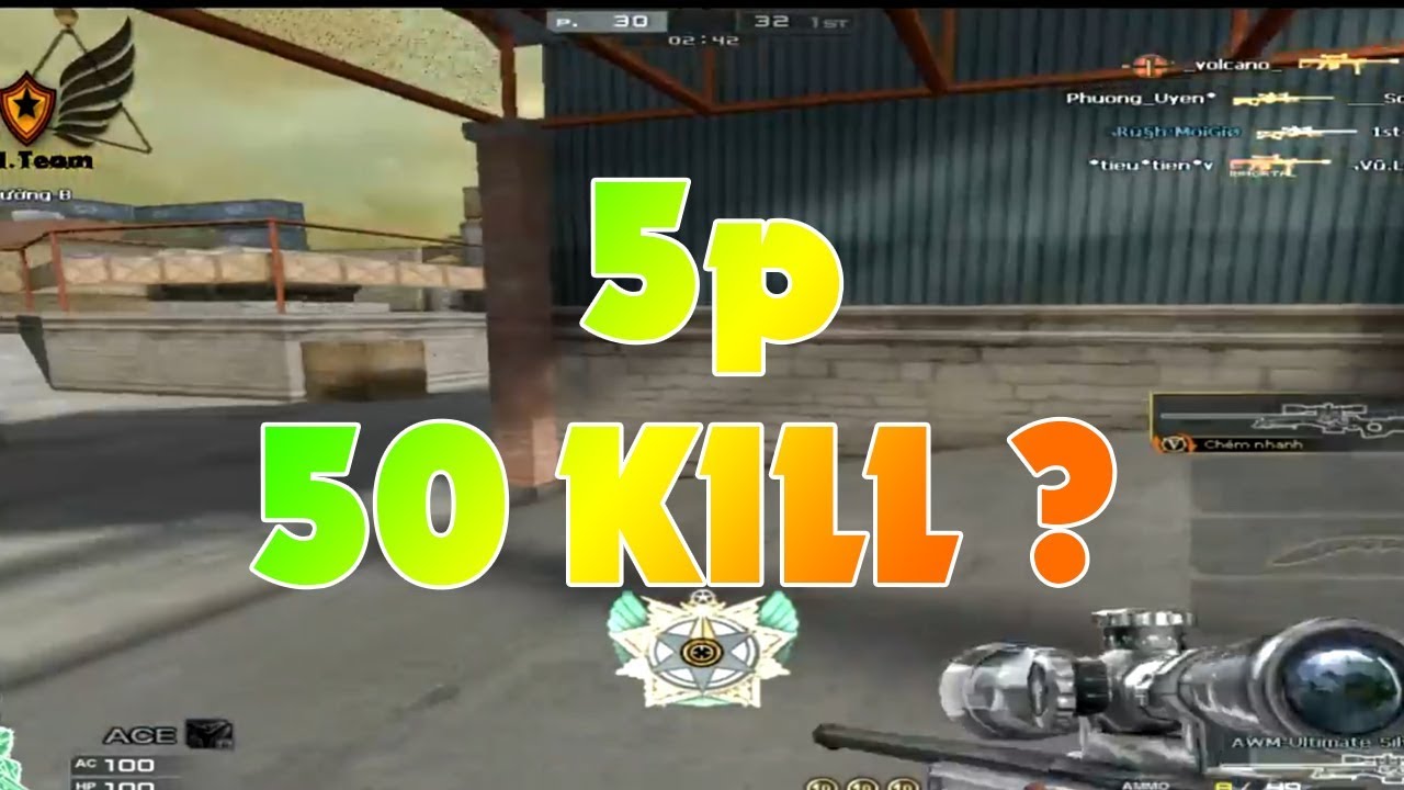 5 Phút - 50 Kill  ☆ DARK STAR ☆