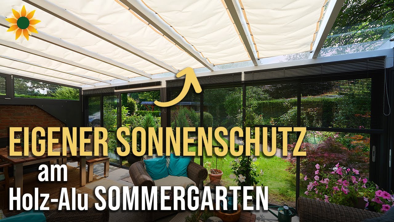 Plissees als Terrassendach - Sonnenschutz?