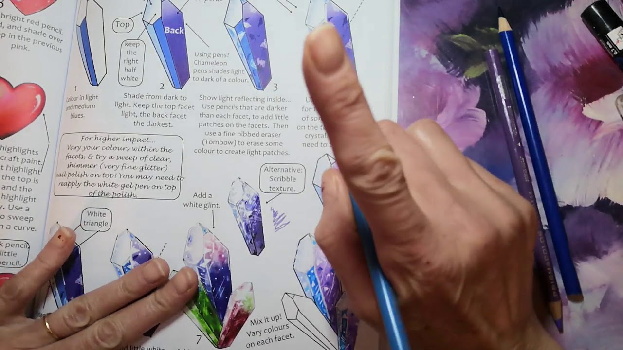 tutoriel cristal facile et rapide