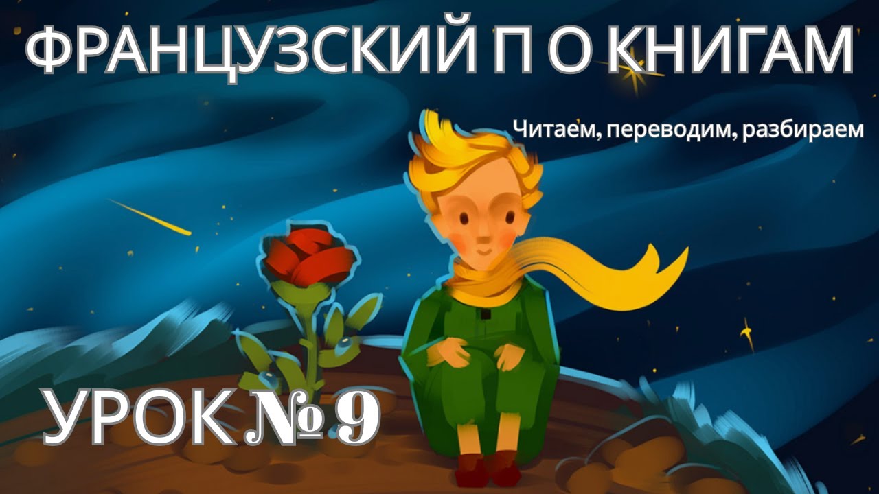 Маленький принц. Урок № 9. Учим французский по книгам