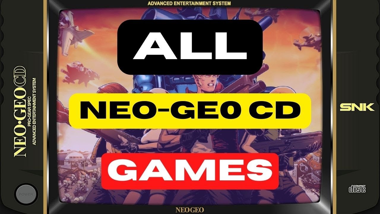 Neo-Geo CD - All Games (Full Collection)