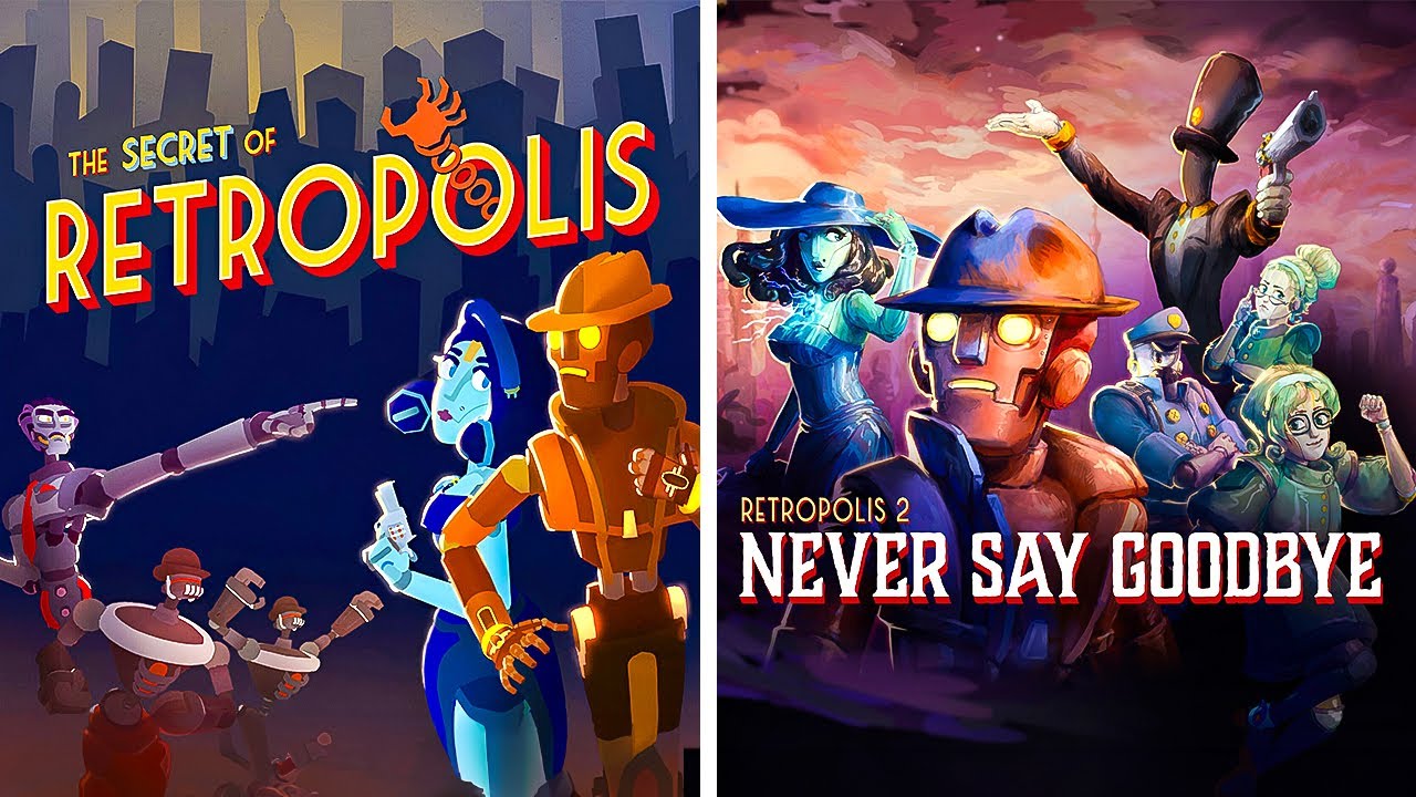 The Secret of Retropolis & Retropolis 2: Never Say Goodbye | Full Game Walkthrough | No Commentary