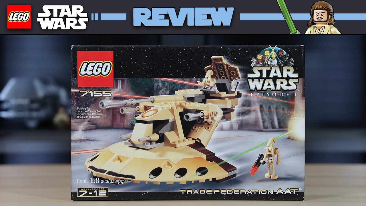 LEGO Star Wars 7155 Trade Federation AAT - REVIEW