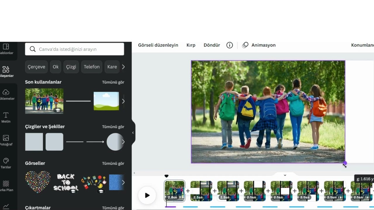 Canva ile hareketli Yapboz  oluşturma