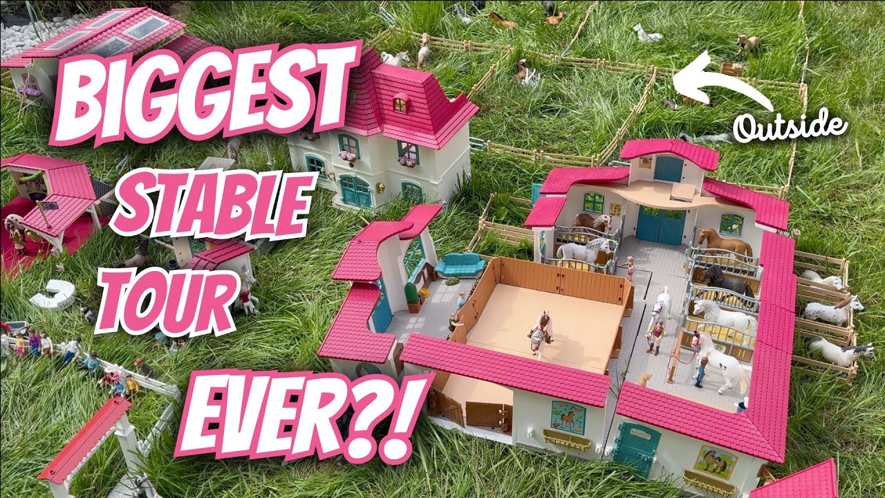 The BIGGEST 2025 Schleich Stable Tour EVER!! 🐴💕🤩