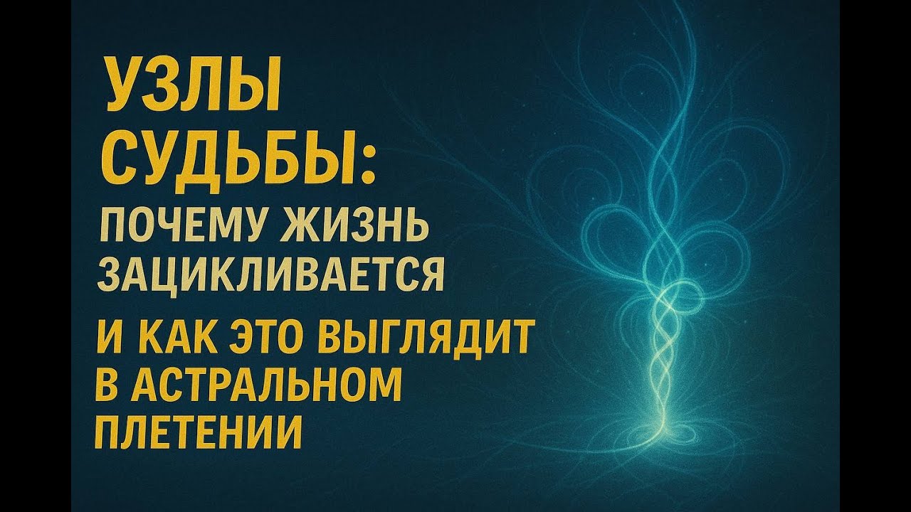 Дмитрий Каге. Узлы судьбы. Почему жизнь зацикливается и как это выглядит в Астральном плетении